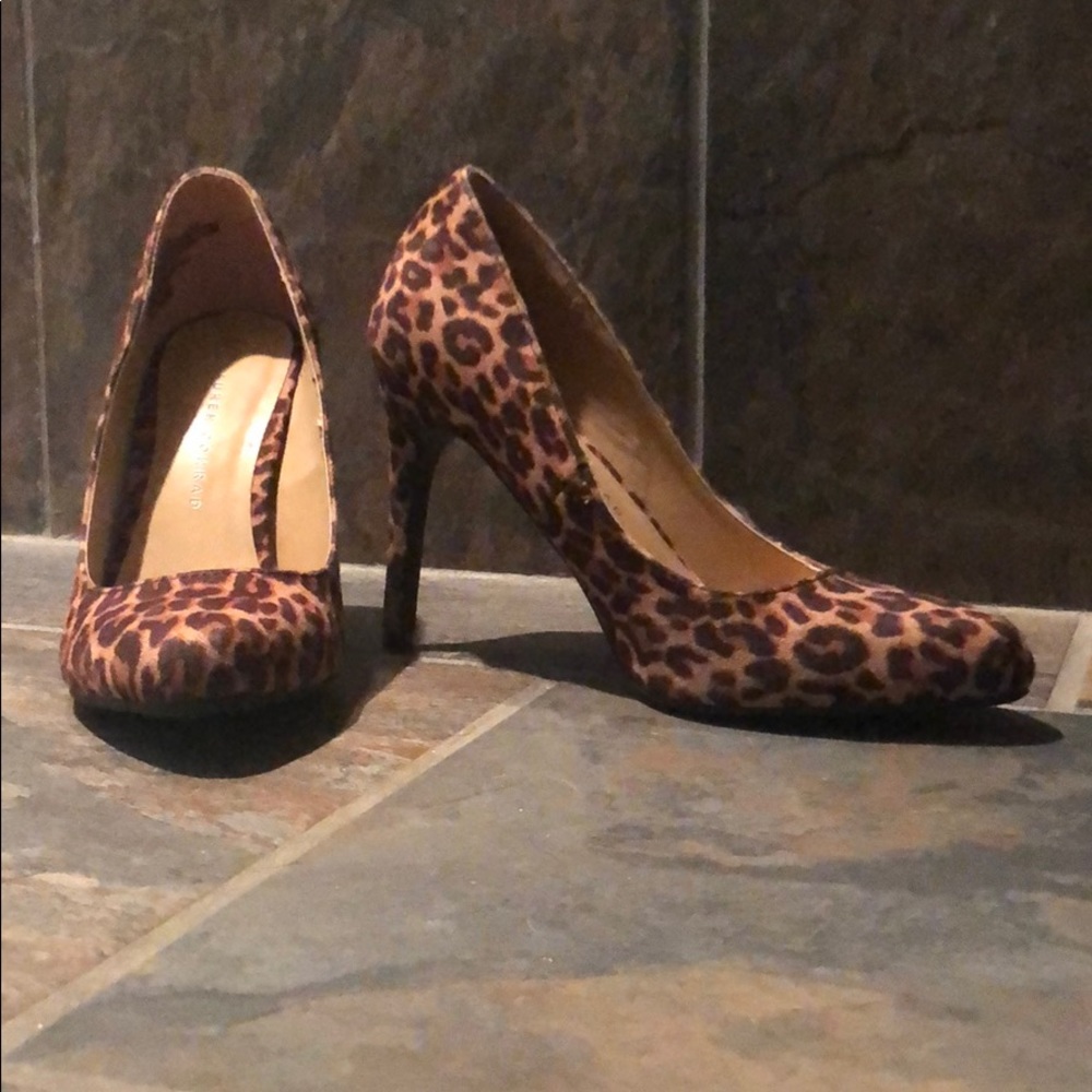 Lauren Conrad leopard print heels